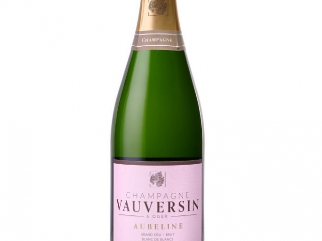Champagne Vauversin Oger habillage luxe prestige rosé cote de blancs coiffe sparflex collerette design étiquettes